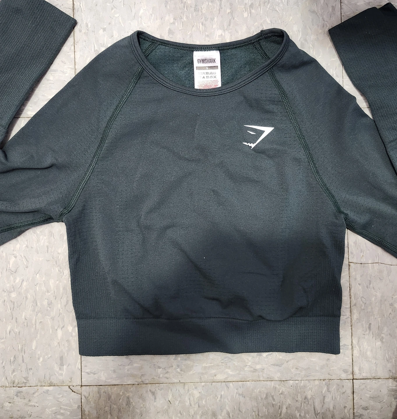 Size S Gymshark Seamless Long Sleeve Top & Leggings Set