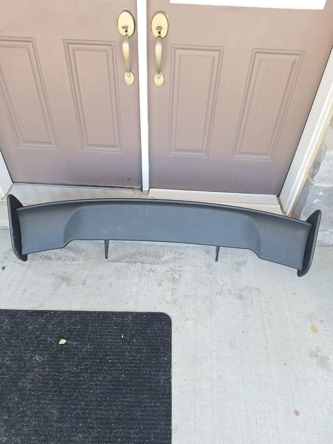 Black Car Spoiler Wing