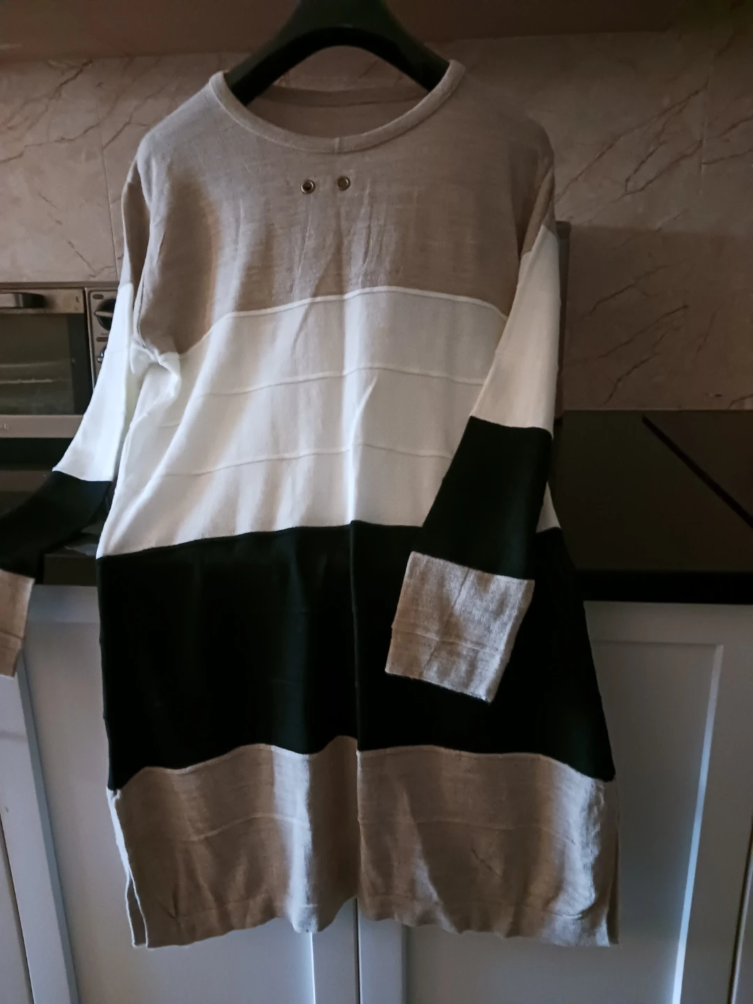Colour Block Long Sleeve Tunic - photo 2