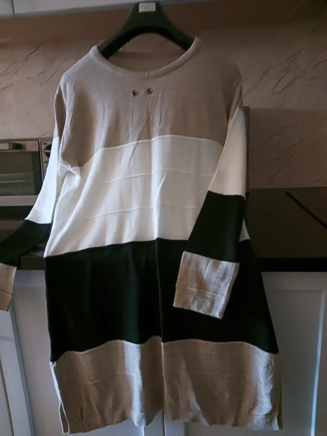 Colour Block Long Sleeve Tunic - photo 3