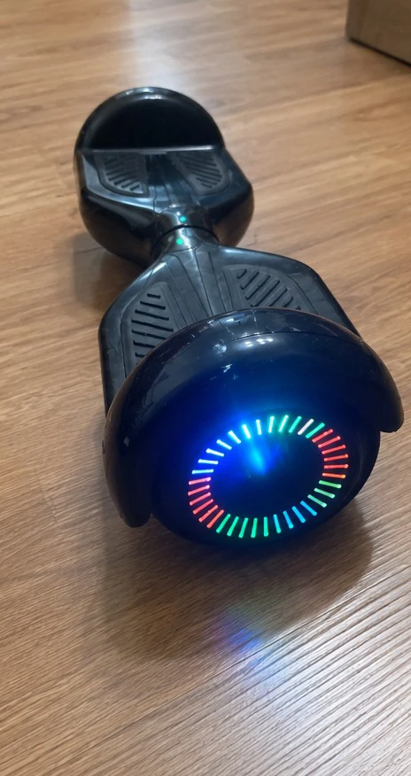 Black Hoverboard with LED Lights
