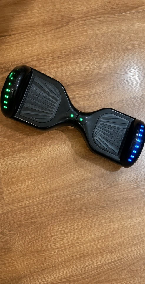 Black Hoverboard with LED Lights - photo 2