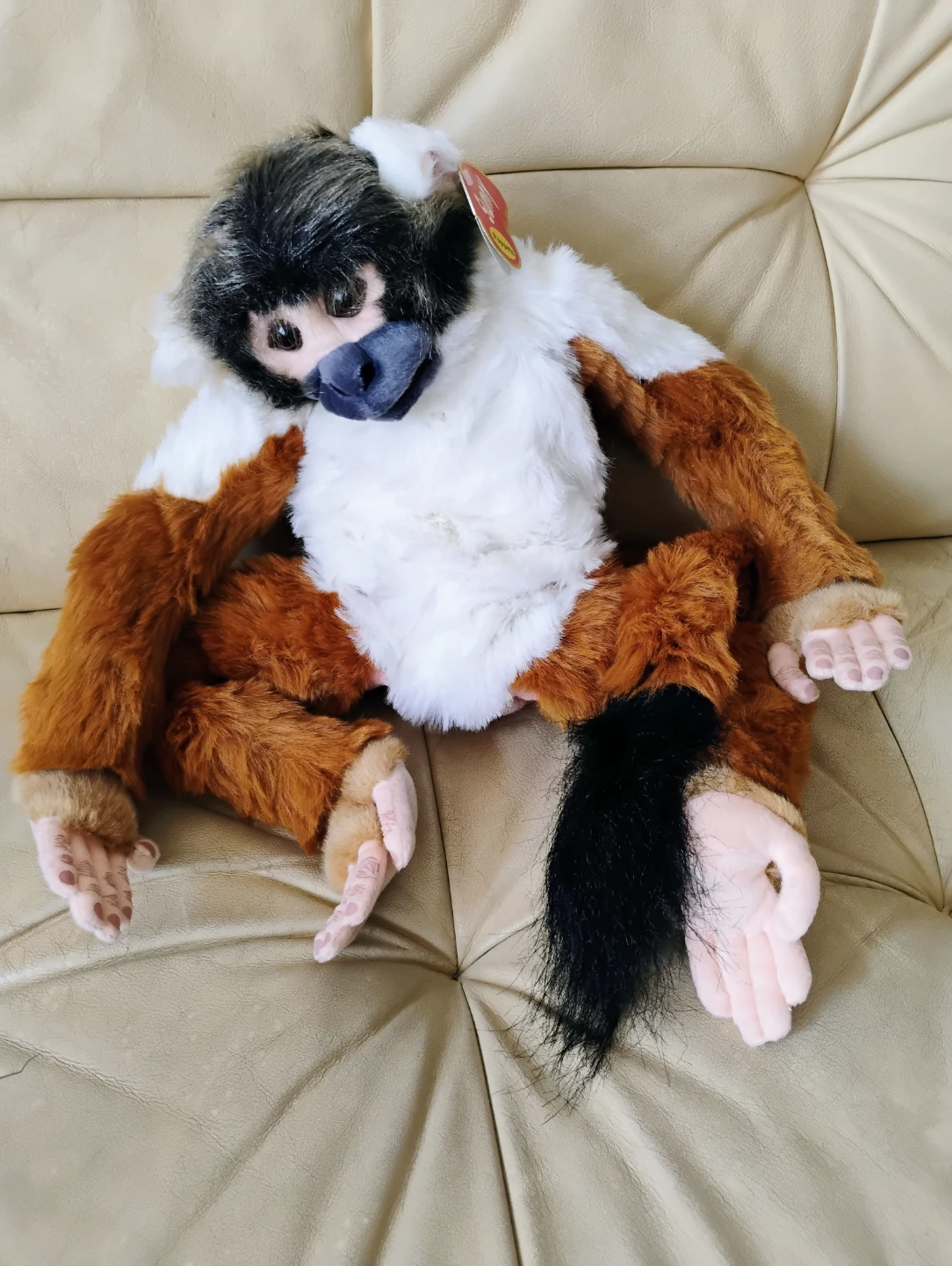 Plush Monkey Puppet Stuffed Animal