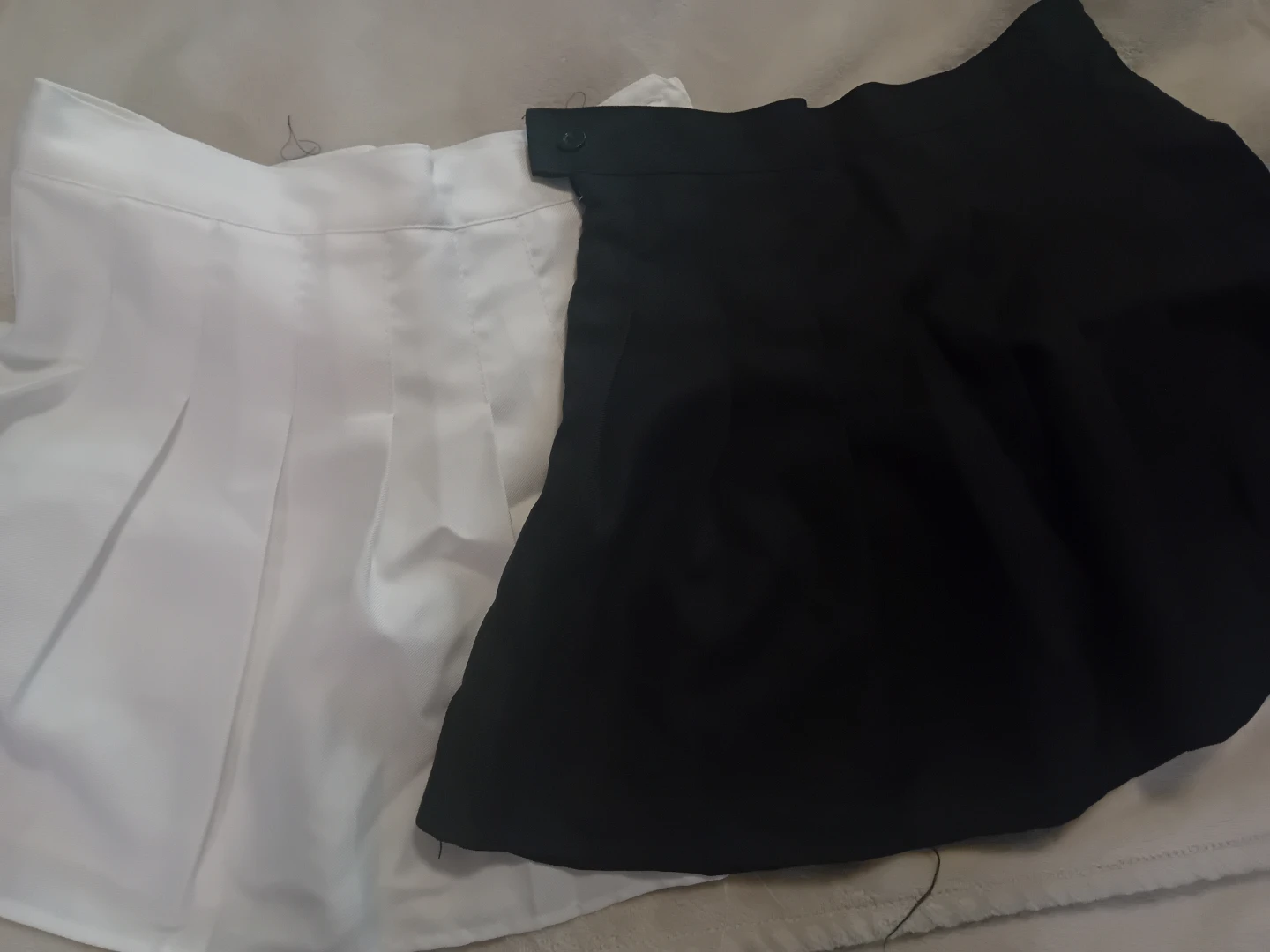 Pleated Skirts (White and Black)