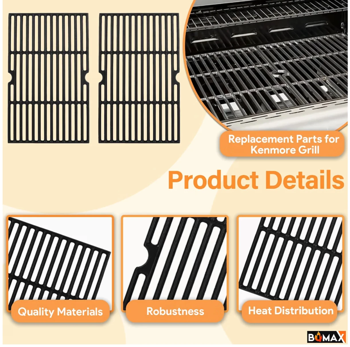 Grill Replacement Parts for Kenmore 4 Burner Grill - photo 4