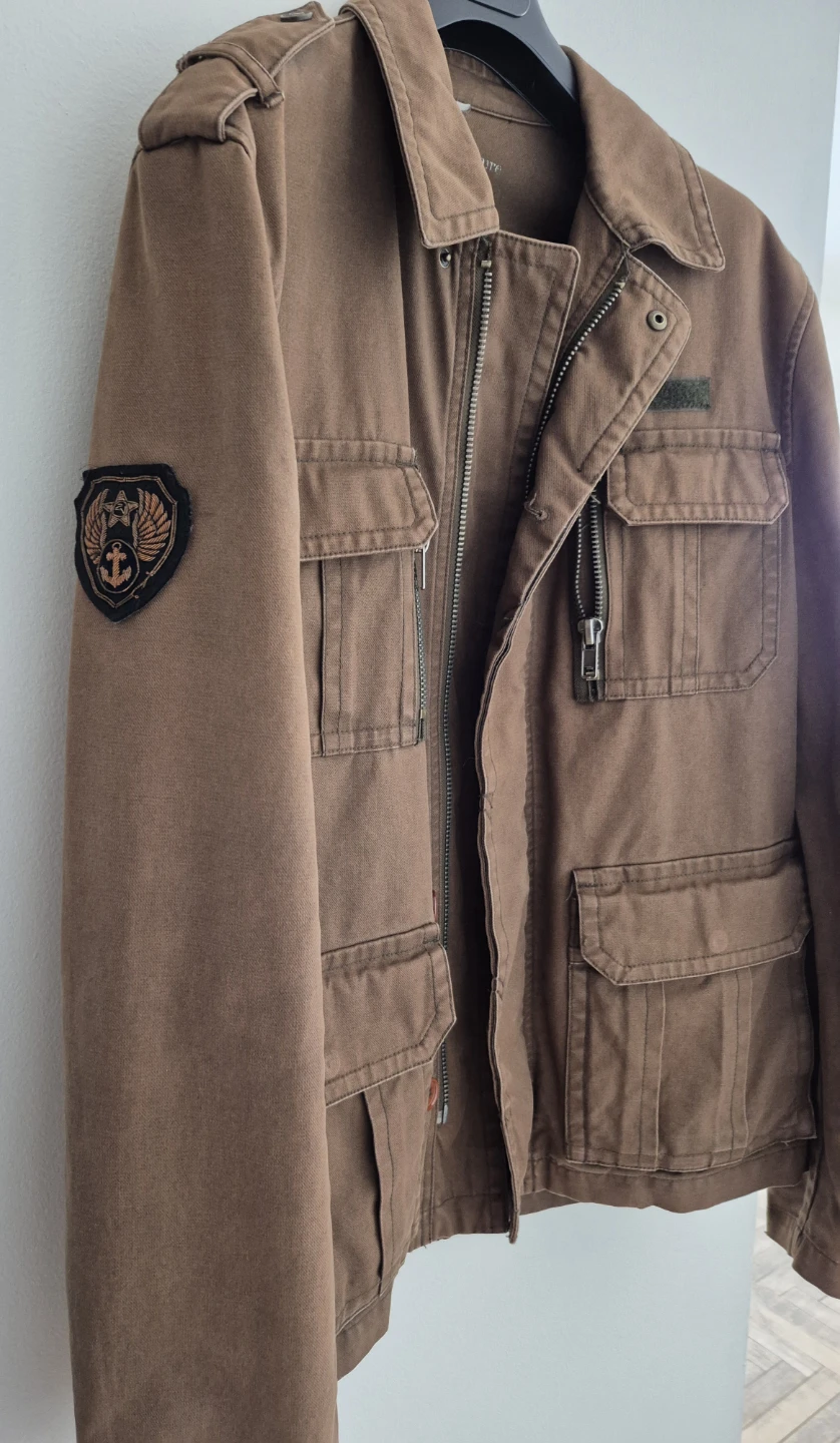 Zadig & Voltaire Brown kaki Utility Jacket - photo 5