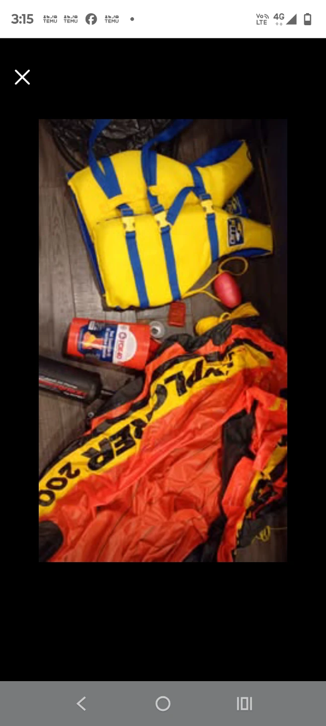 Intex Explorer 200 Inflatable Boat Set with Accessories - photo 2
