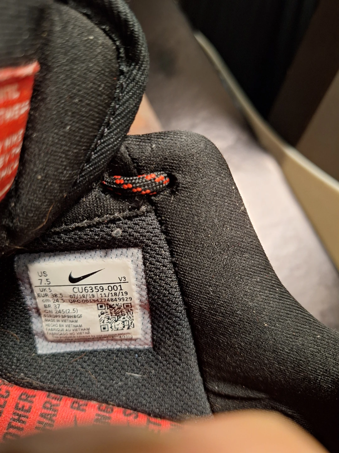 Nike Air Force 1 Chicago Inspired Men's Shoes - photo 4