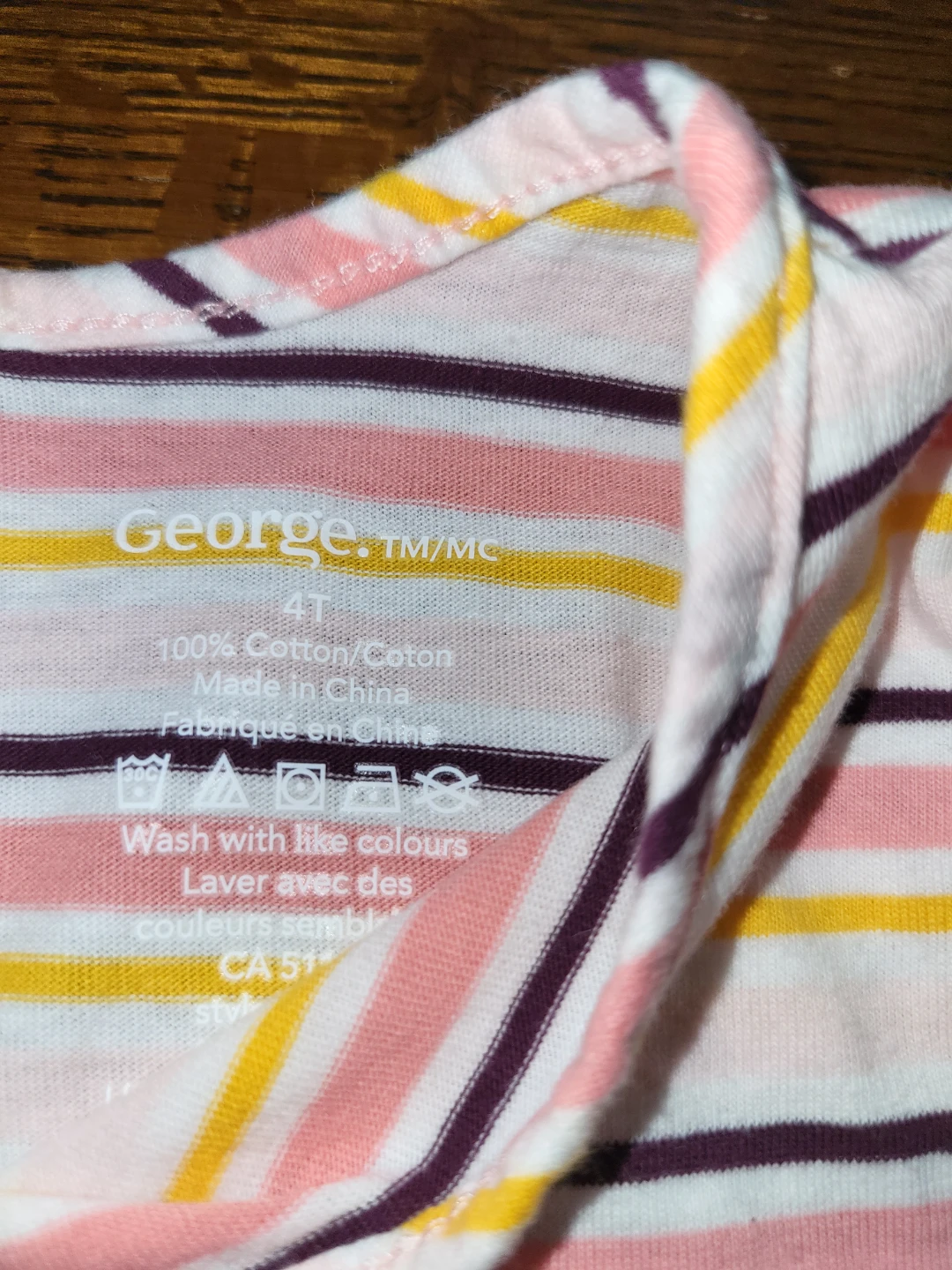 George striped tunic and leggings set - photo 2
