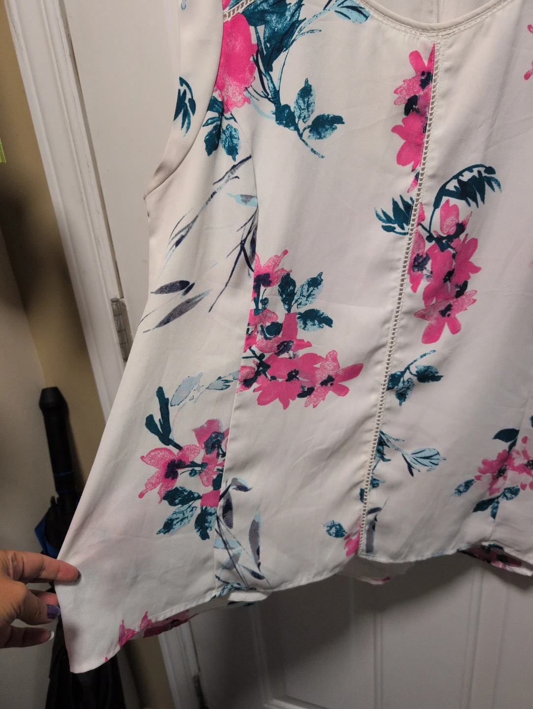 RICKI'S Floral Sleeveless Top XL - photo 3