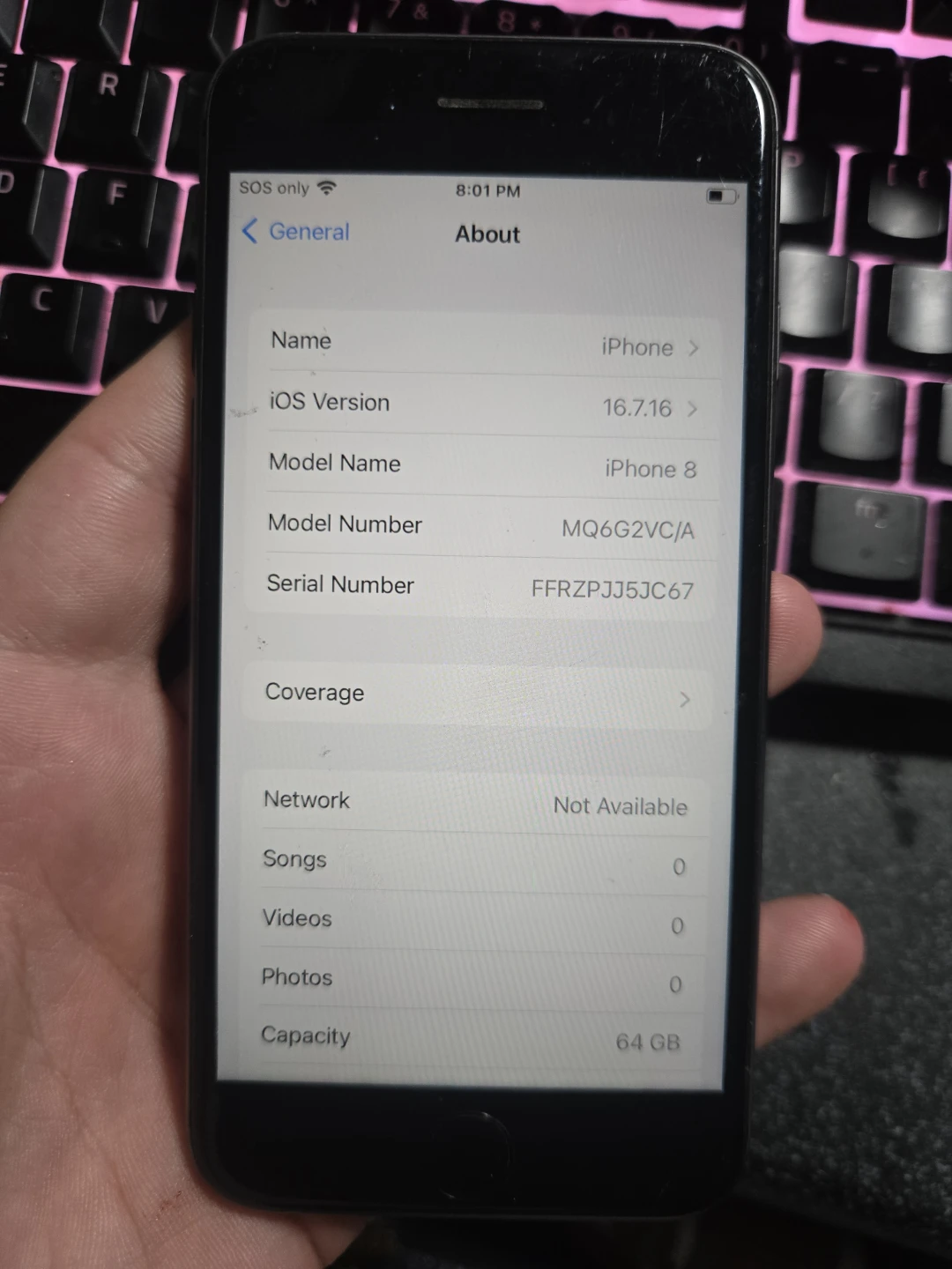 Apple iphone 8 64gb Unlocked - photo 2