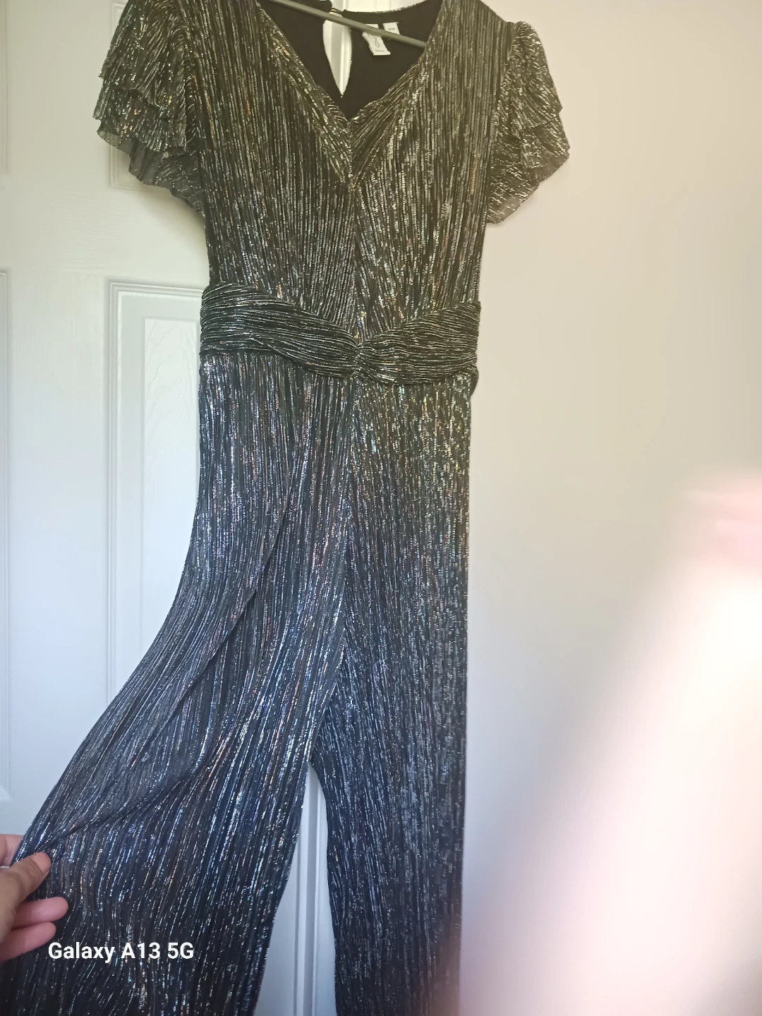 Joie Metallic Jumpsuit