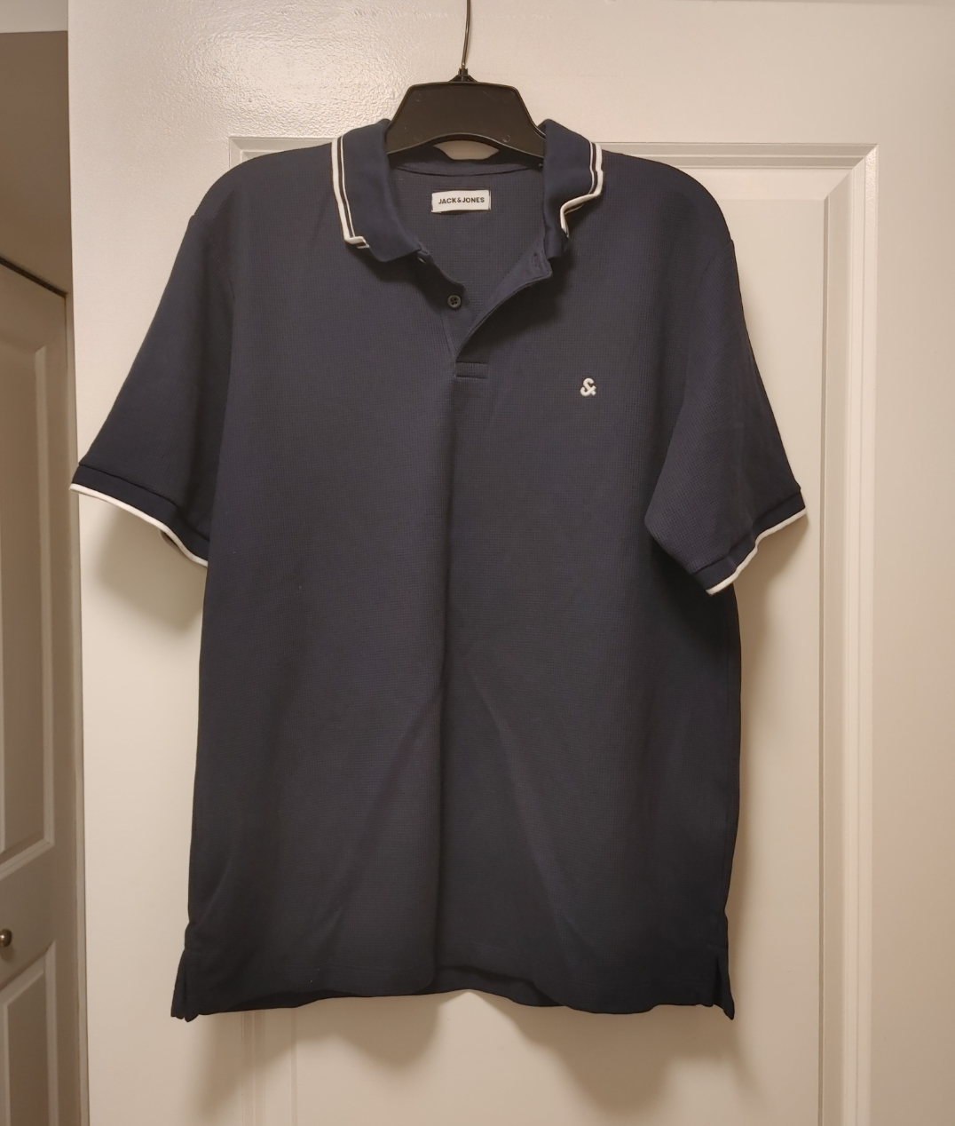Men's Jack & Jones Navy Polo Shirt