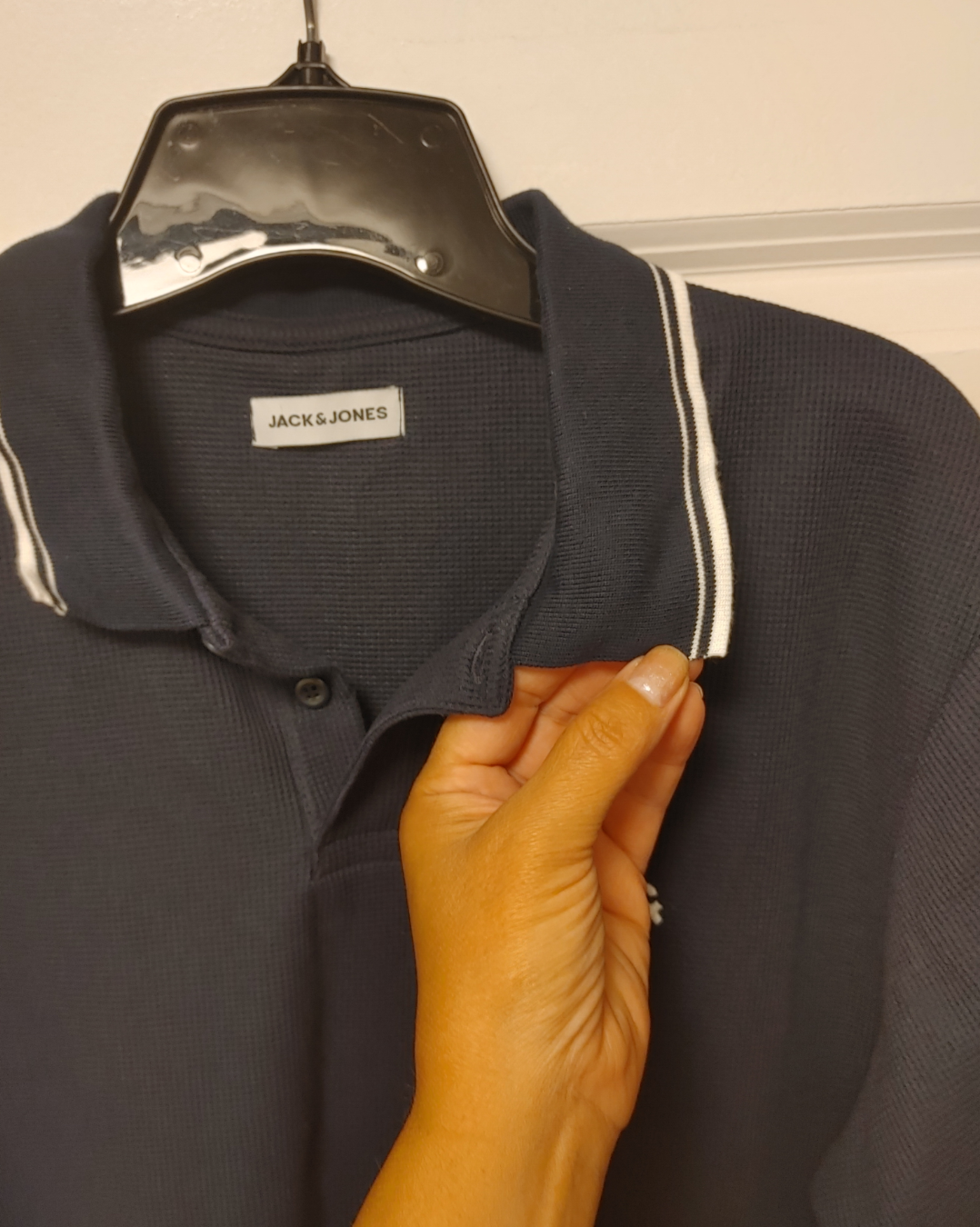 Men's Jack & Jones Navy Polo Shirt - photo 2