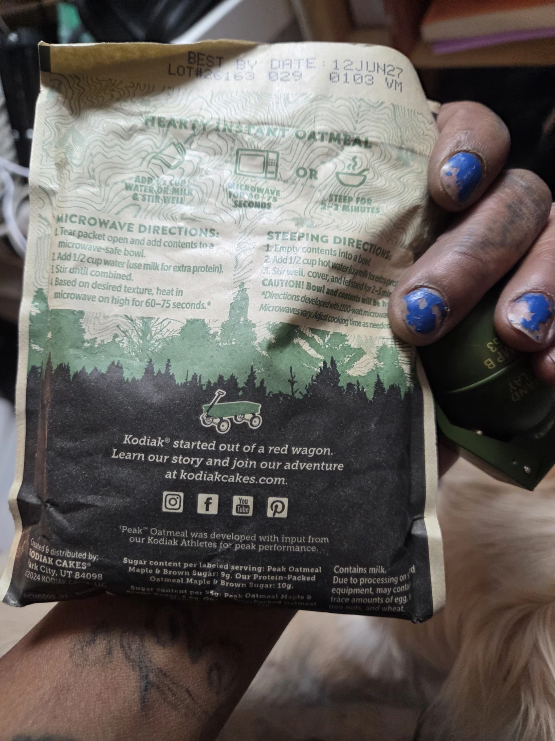 Kodiak Peak Oatmeal - Maple & Brown Sugar - photo 2