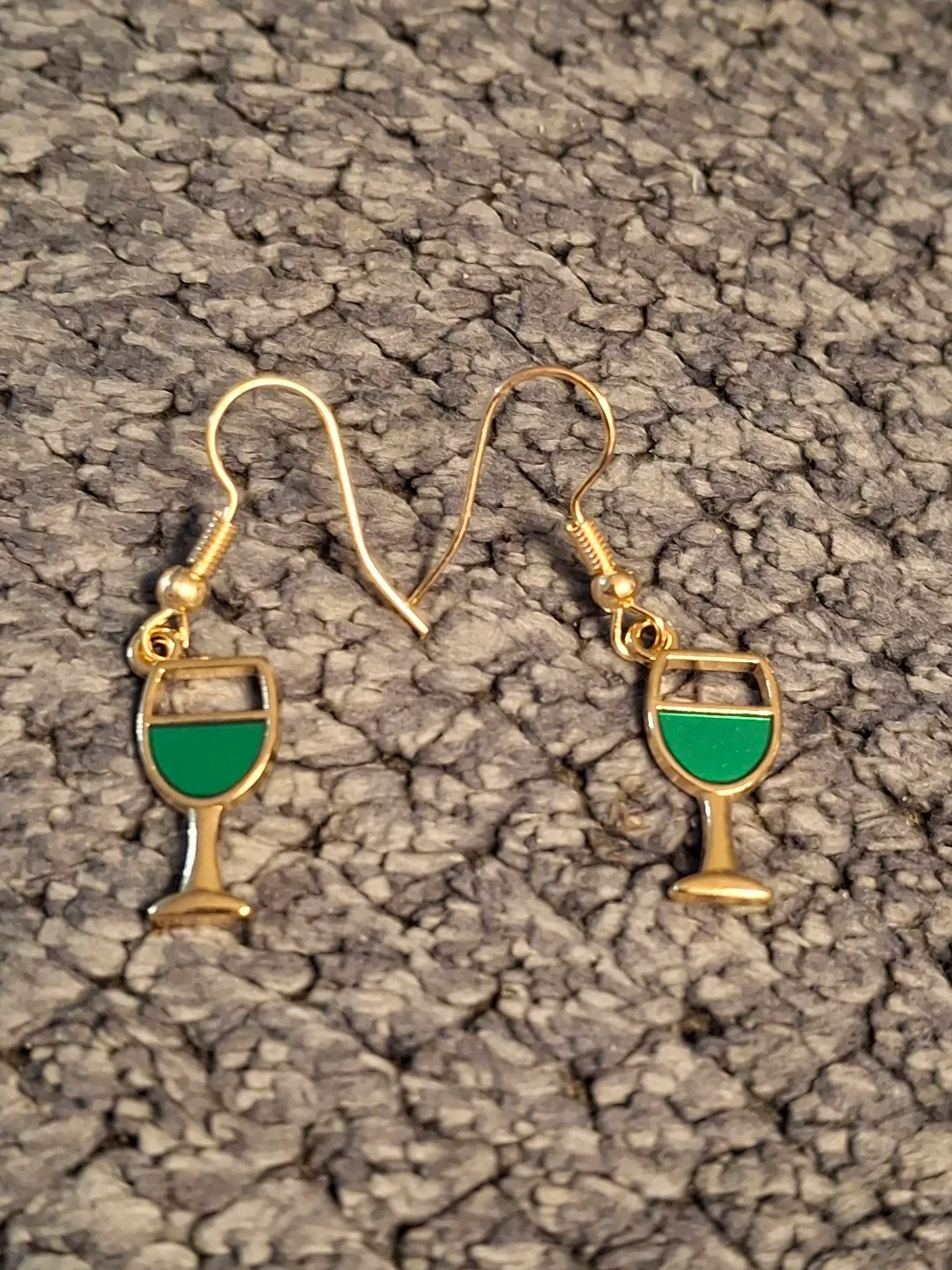 Wine Glass Earrings