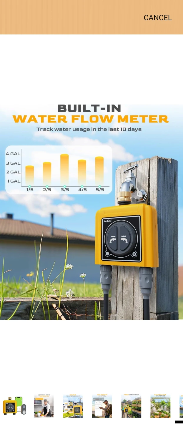 RainPoint Smart Water Timer - photo 5
