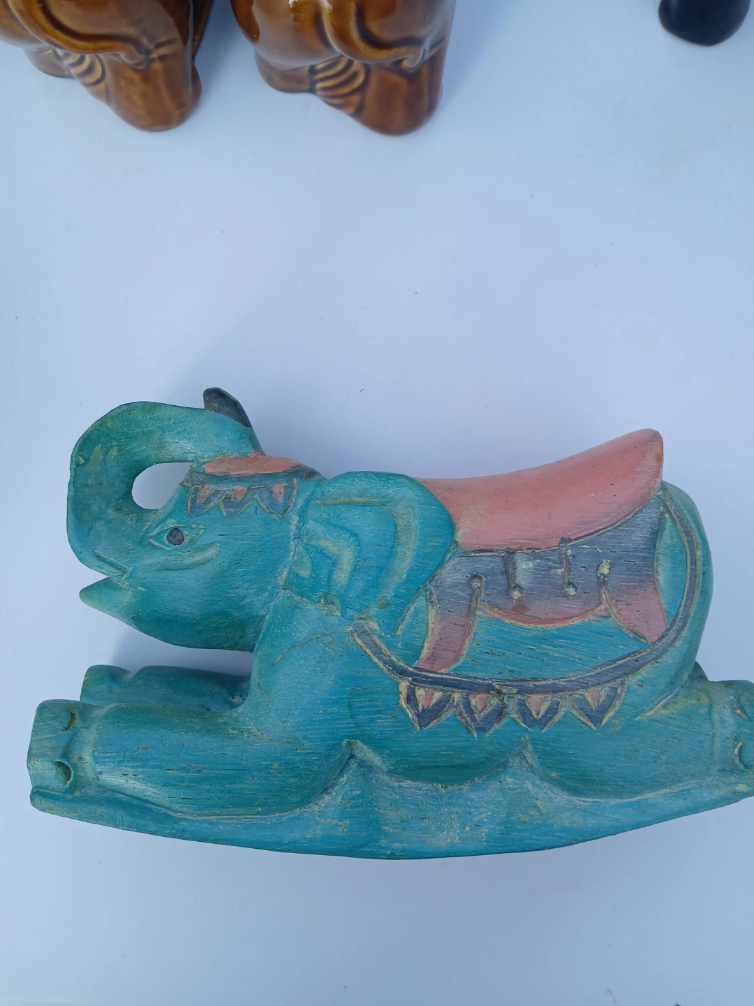 Wooden Elephant Rocker Toy