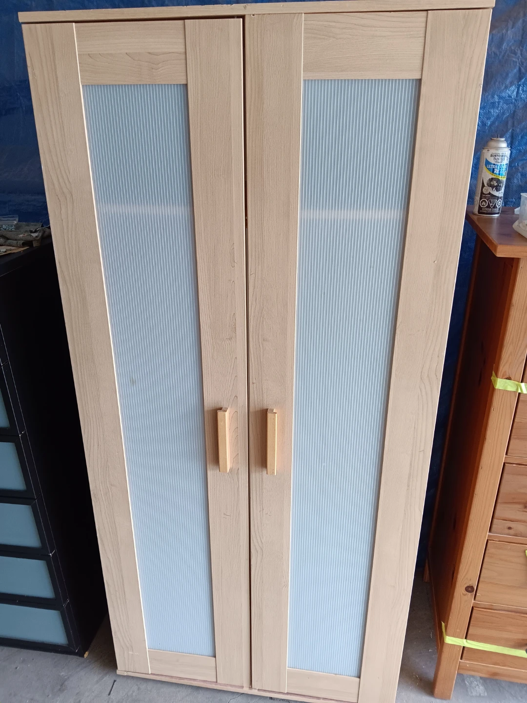 IKEA Wardrobe with Glass Doors - photo 2
