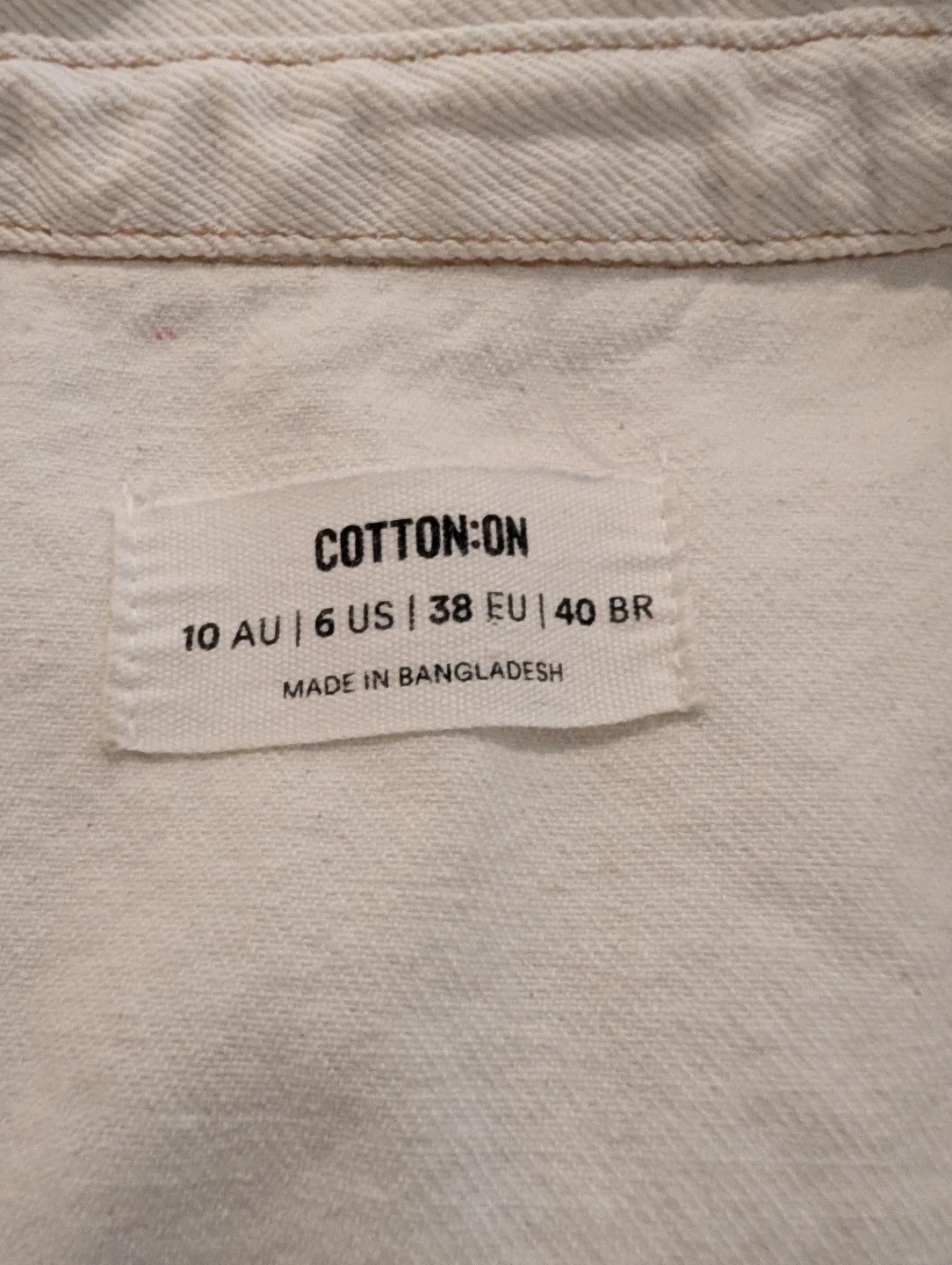 Cotton On White Denim Shorts Jumpsuit - photo 2