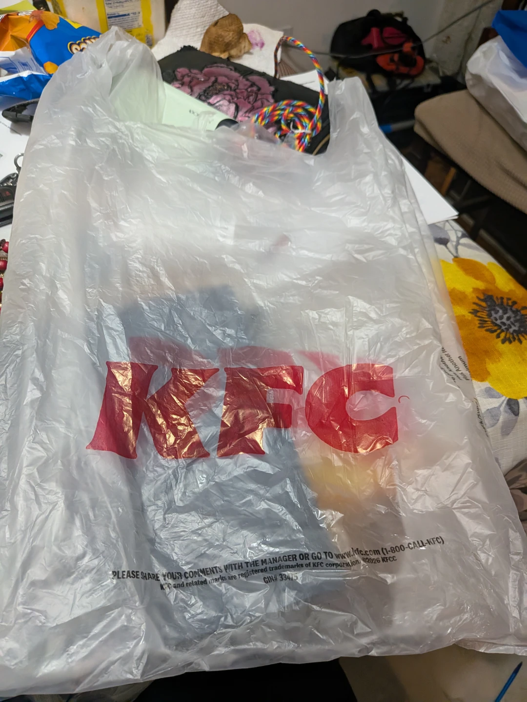 KFC Reusable Plastic Bag - photo 2