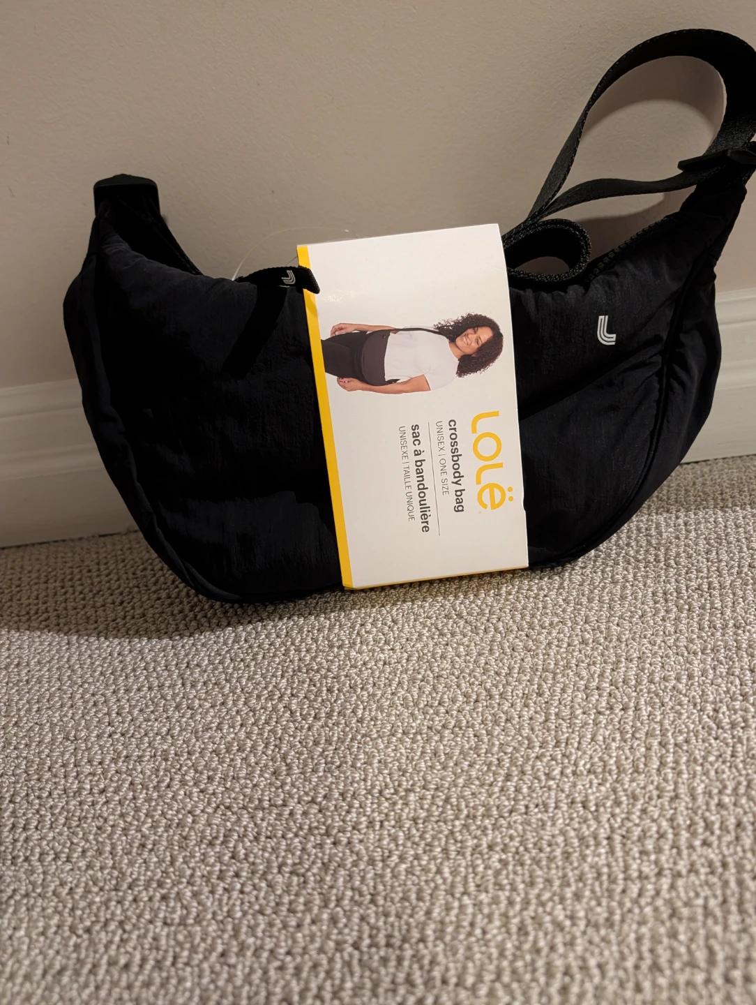 Lole Black Crossbody Bag