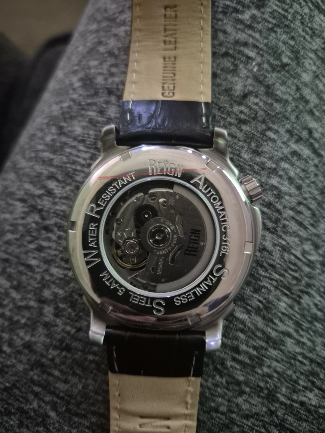 REIGN Automatic Watch - Stainless Steel, Water Resistant - photo 3