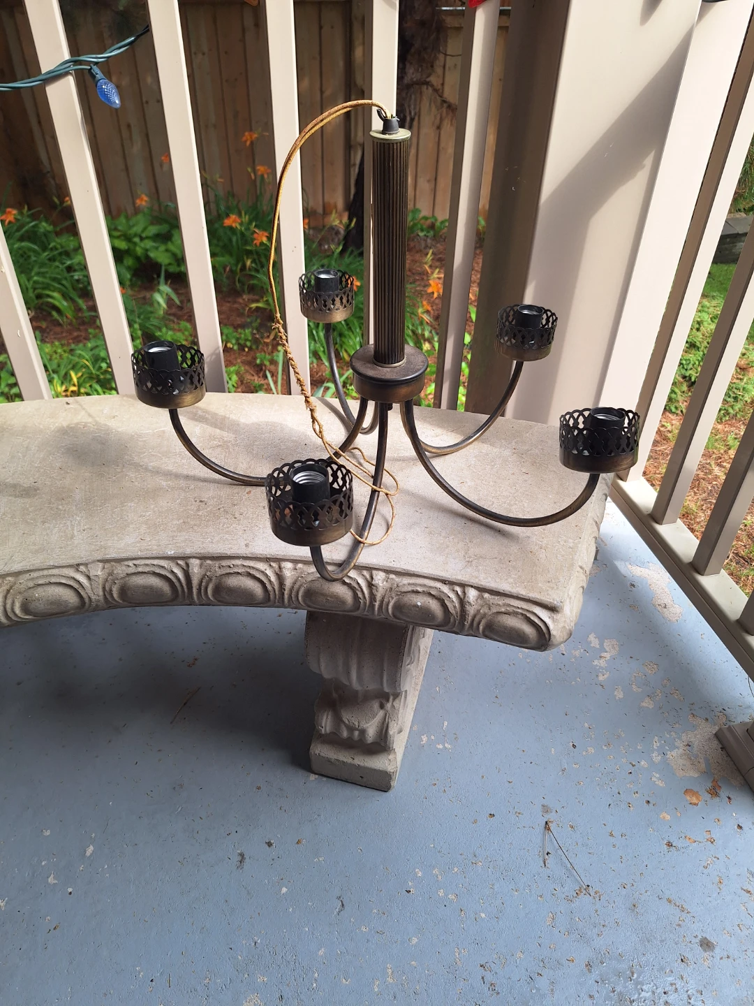 5-Light Chandelier Fixture - photo 2