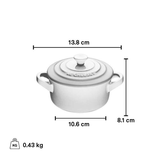 Le Creuset Mini Cocottes Set of 4 - Red - photo 2
