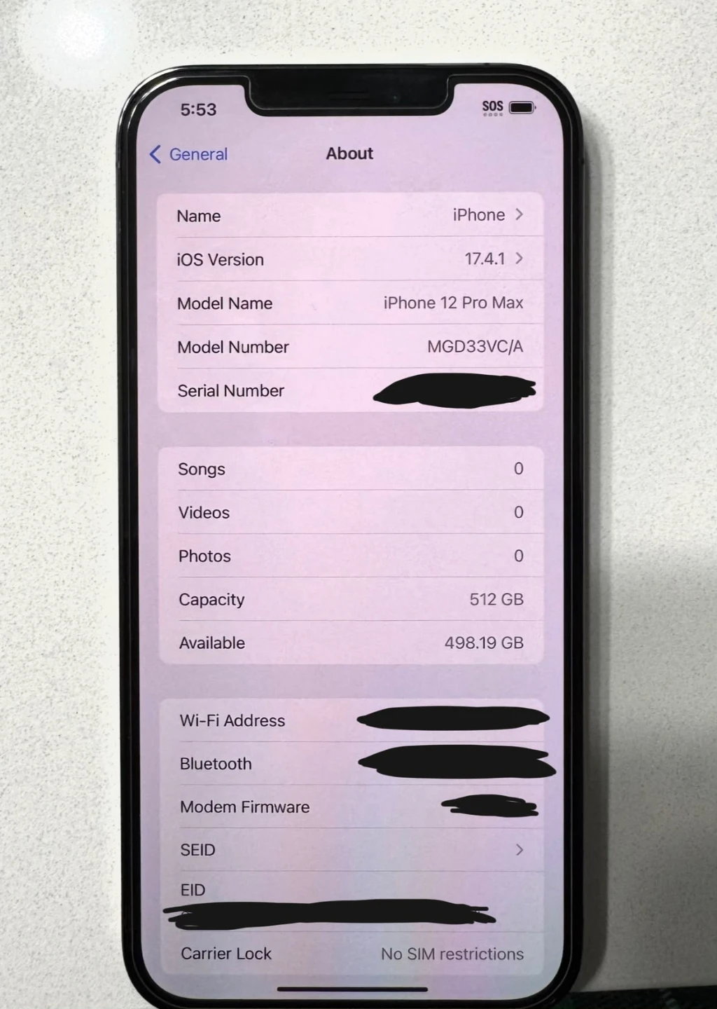 Apple iPhone 12 Pro Max 512GB - Unlocked - Excellent Condition - photo 4