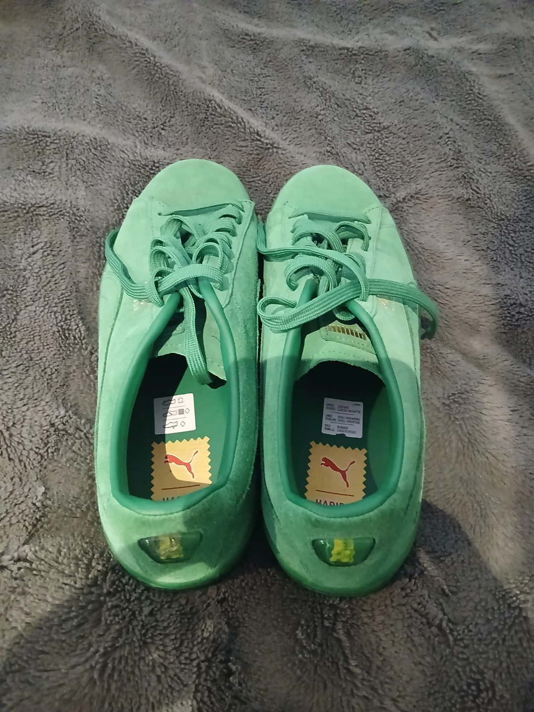Puma Suede Classic x Haribo Green Sneakers
