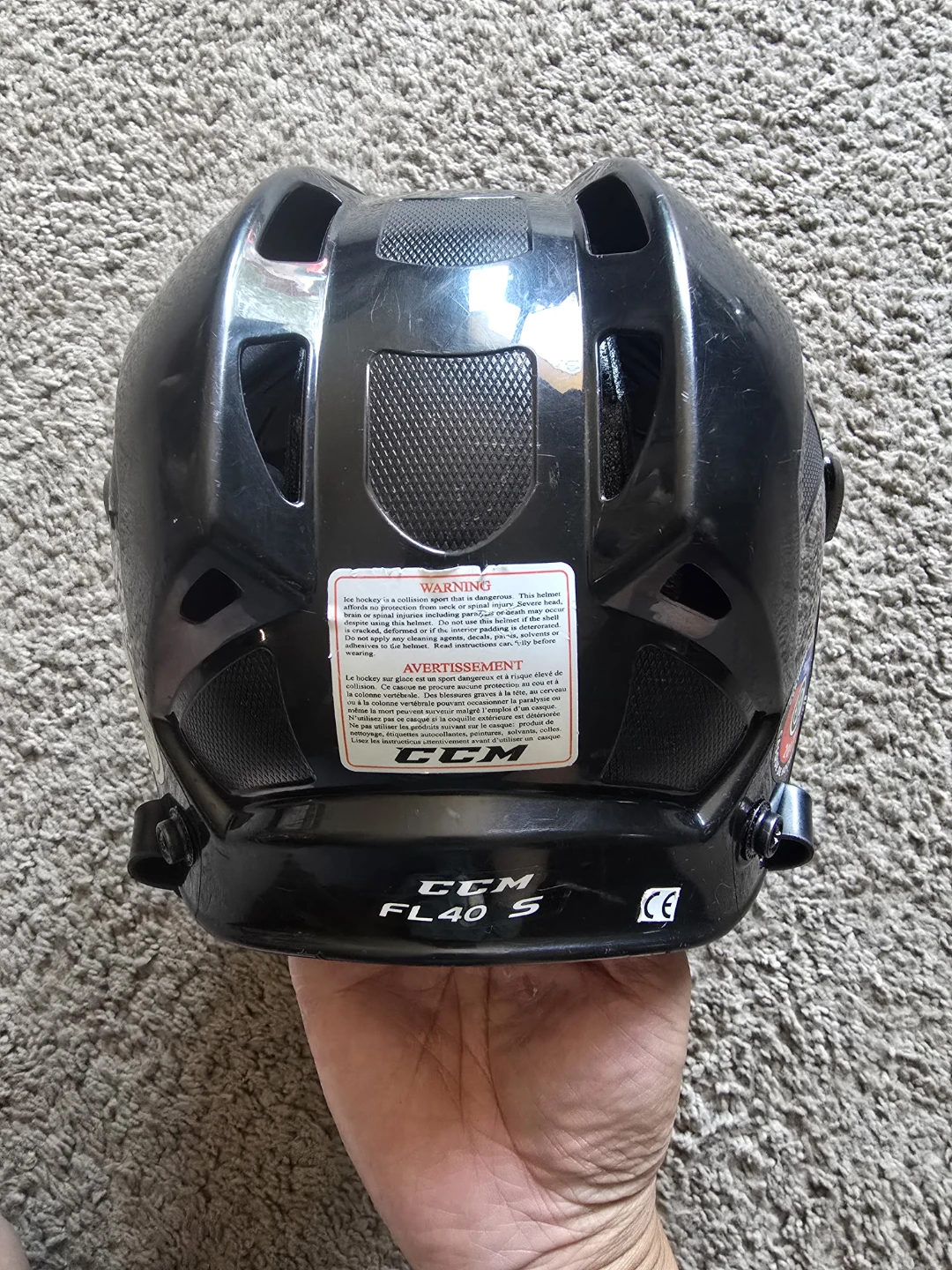 CCM FL40 Junior Hockey Helmet Combo size:S - photo 2