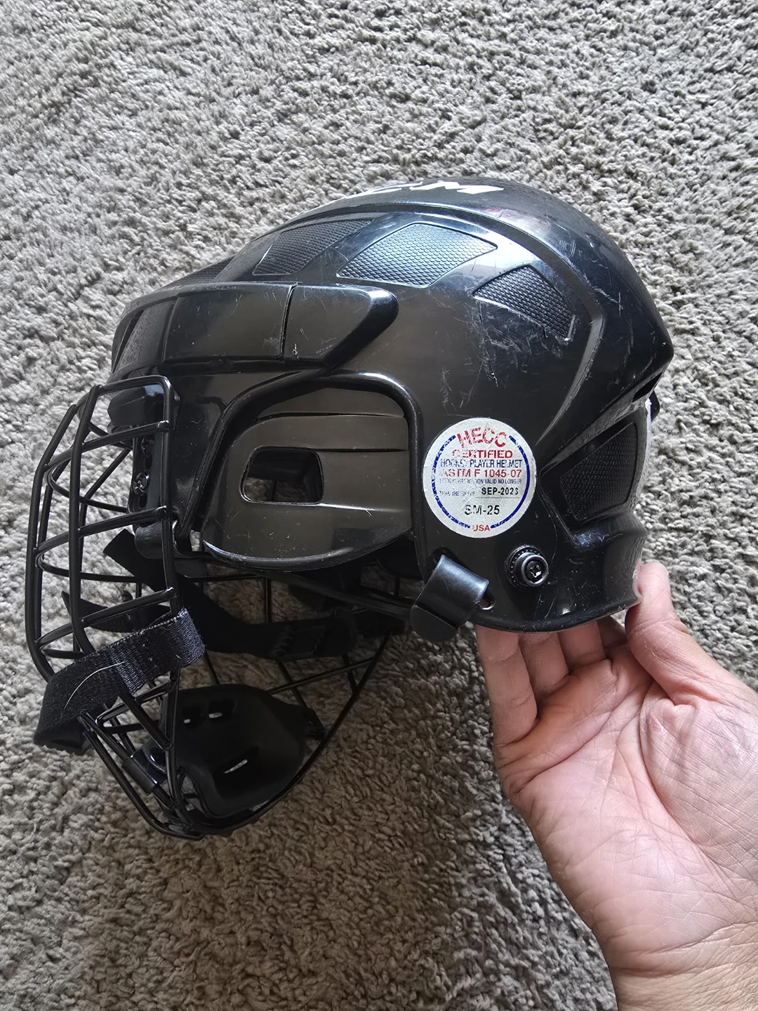 CCM FL40 Junior Hockey Helmet Combo size:S - photo 3