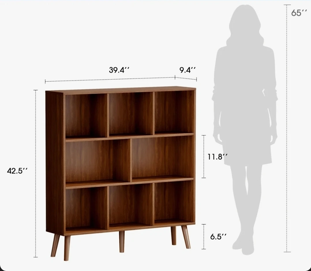 Mid-Century Modern Bookshelf - photo 5
