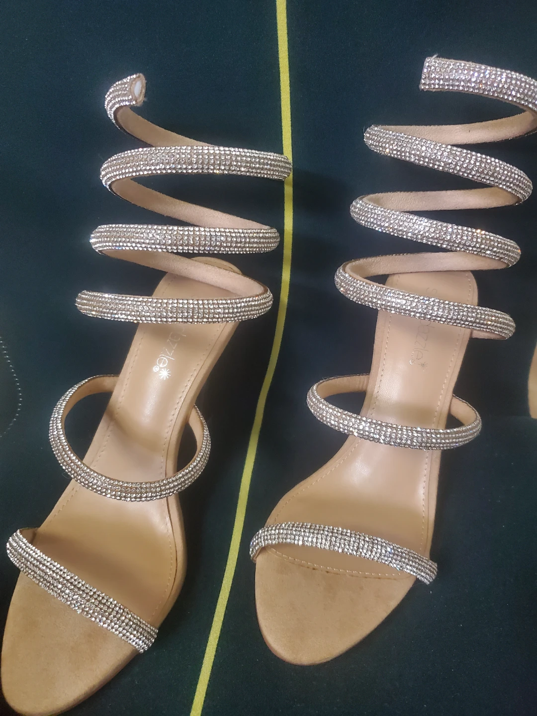 Shoedazzle Kenzy Rhinestone Spiral Heels - photo 2