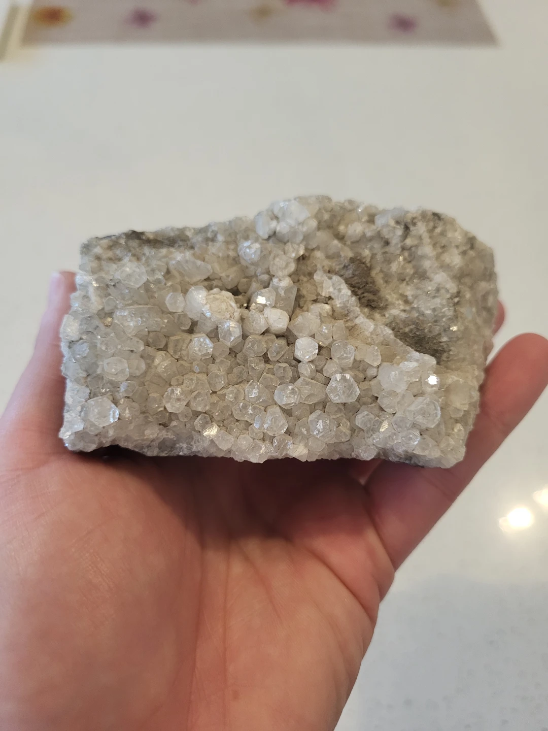 Quartz Crystal Cluster Rock