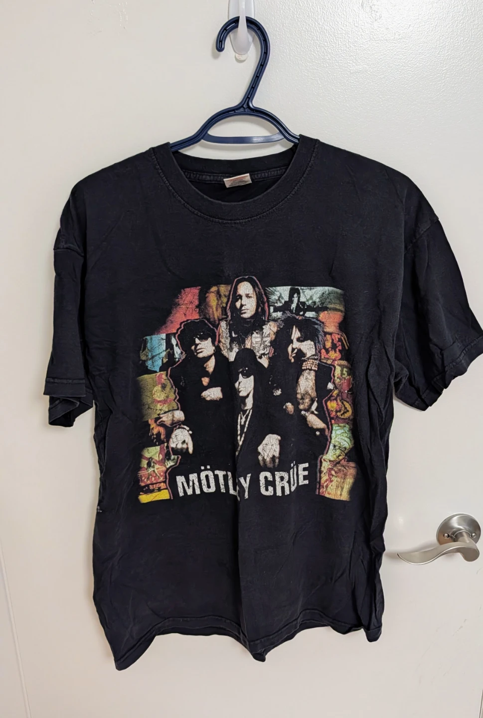 Mötley Crüe Red White & Crüe Tour 2005 T-Shirt - Men's Large