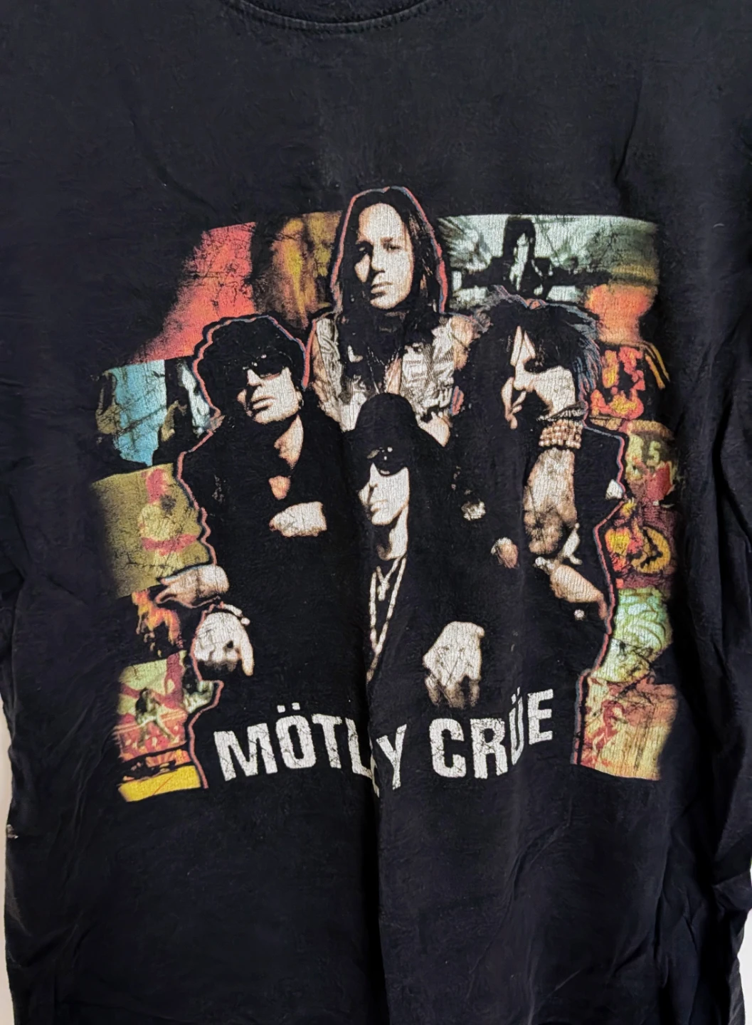 Mötley Crüe Red White & Crüe Tour 2005 T-Shirt - Men's Large - photo 2