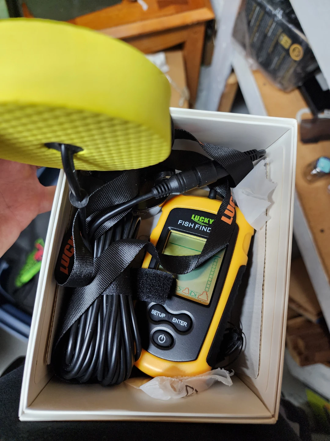 Lucky Fish Finder FFC1108-1 Open Box Never Used - photo 5