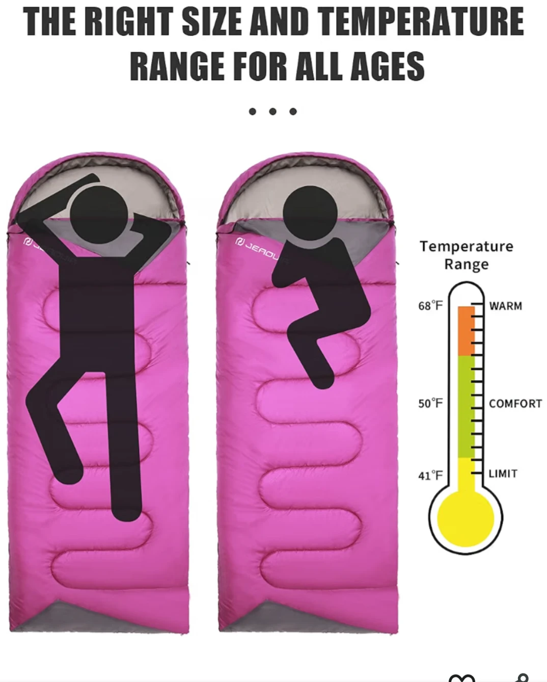 Pink  Sleeping Bag - photo 2