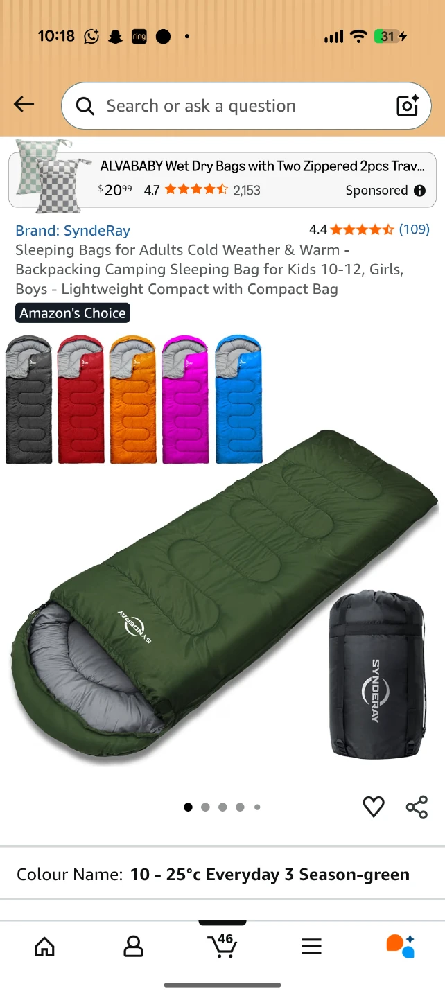 Pink  Sleeping Bag - photo 5
