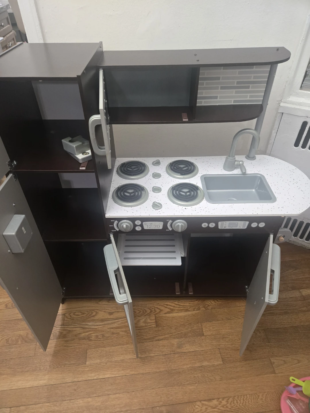 KidKraft Uptown Espresso Kitchen & Play Food Set - photo 4