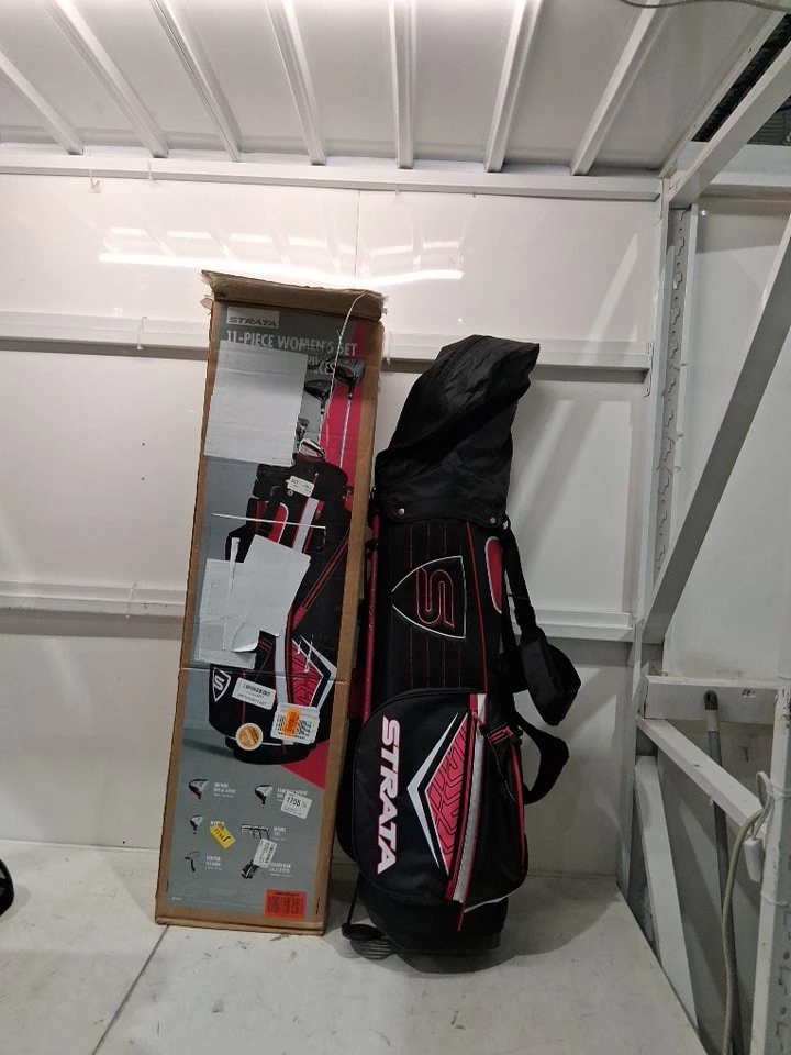 LEFT HANDED Strata 11-Piece Women's Golf Club Set with Bag - photo 2