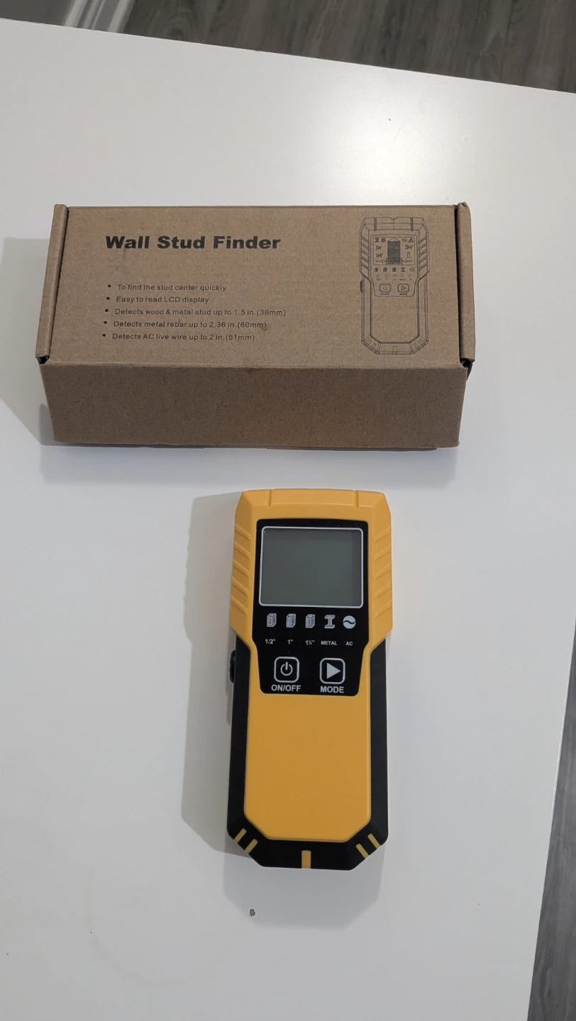 Yellow Digital Wall Stud Finder