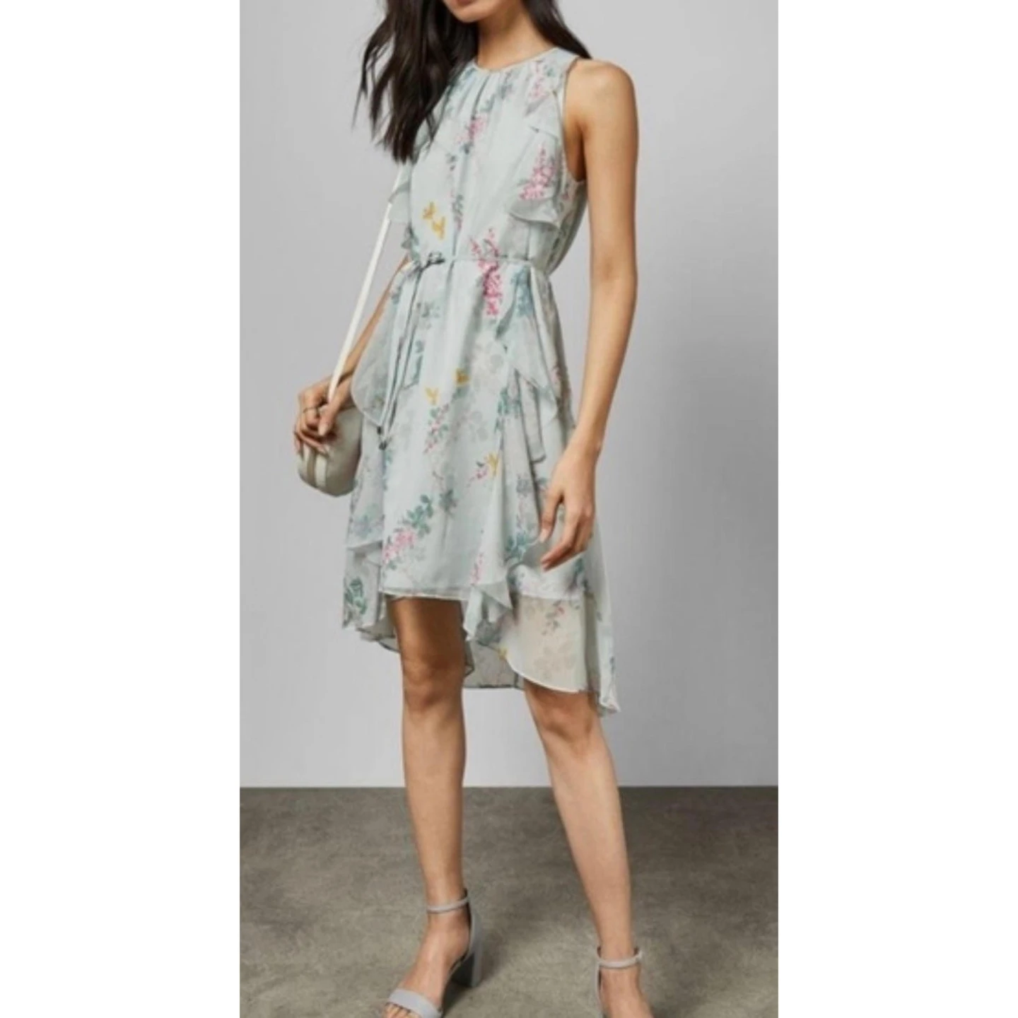 Ted Baker Pariz Sorbet Floral High Low Dress