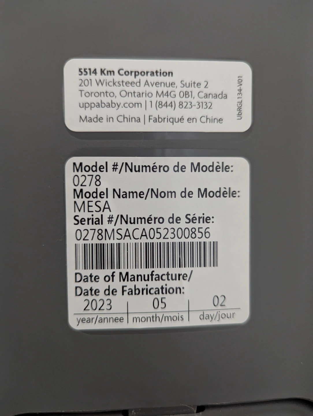 UPPAbaby MESA V2 Car Seat Base - photo 2
