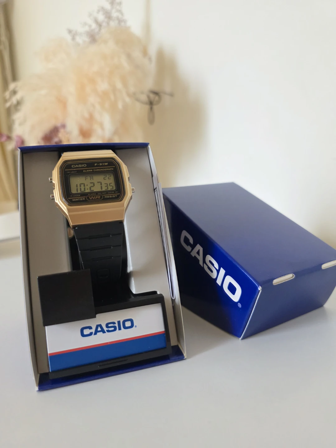 New in box Casio Gold Digital Watch