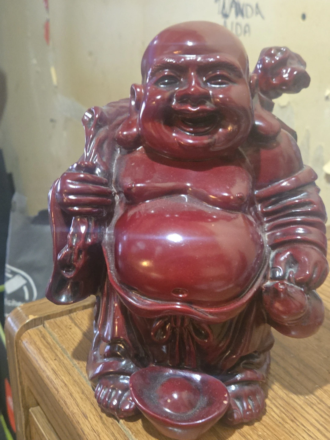 Laughing Buddha Figurine