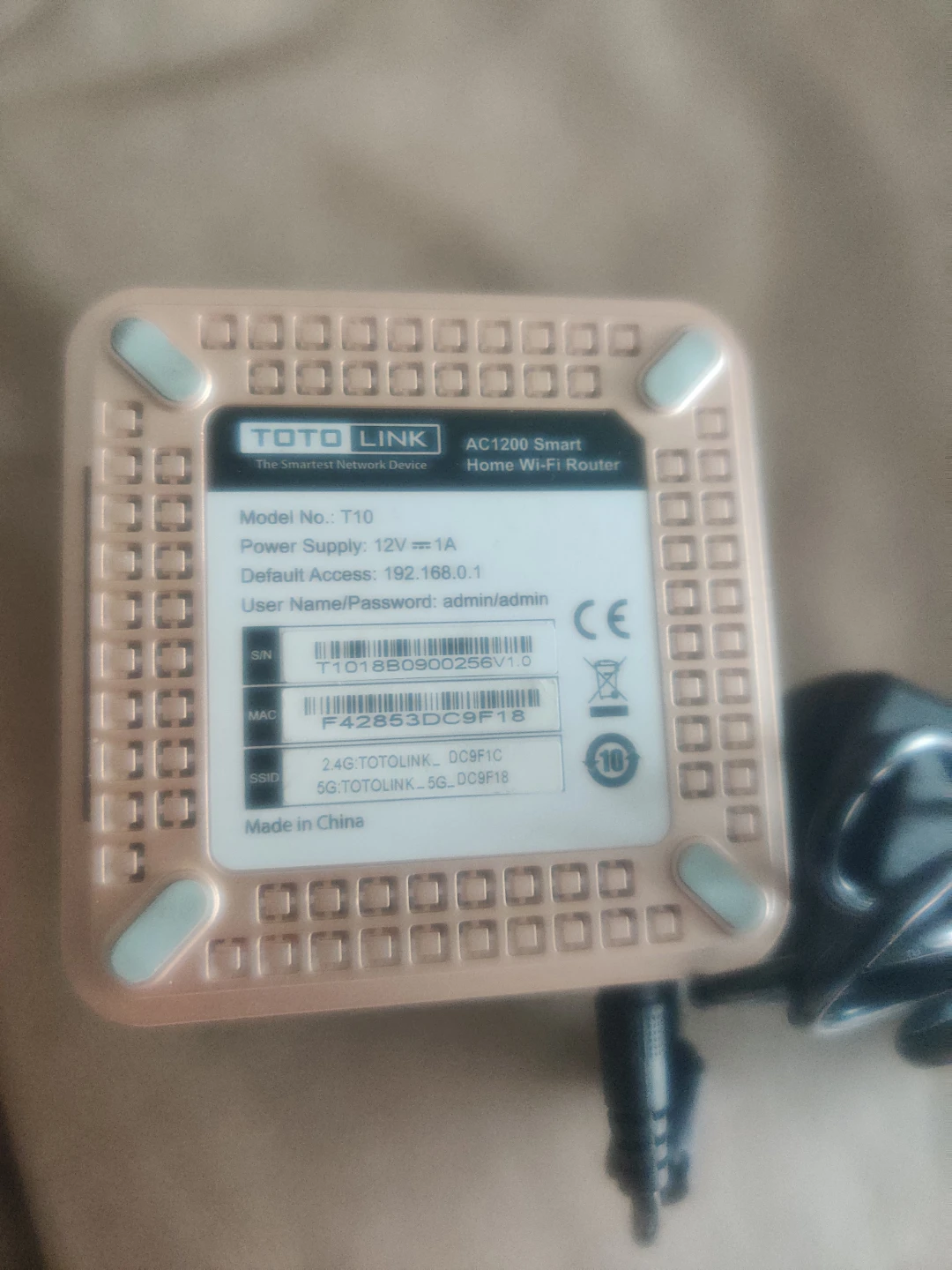 TOTO LINK AC1200 Smart Home Wi-Fi Router - photo 2