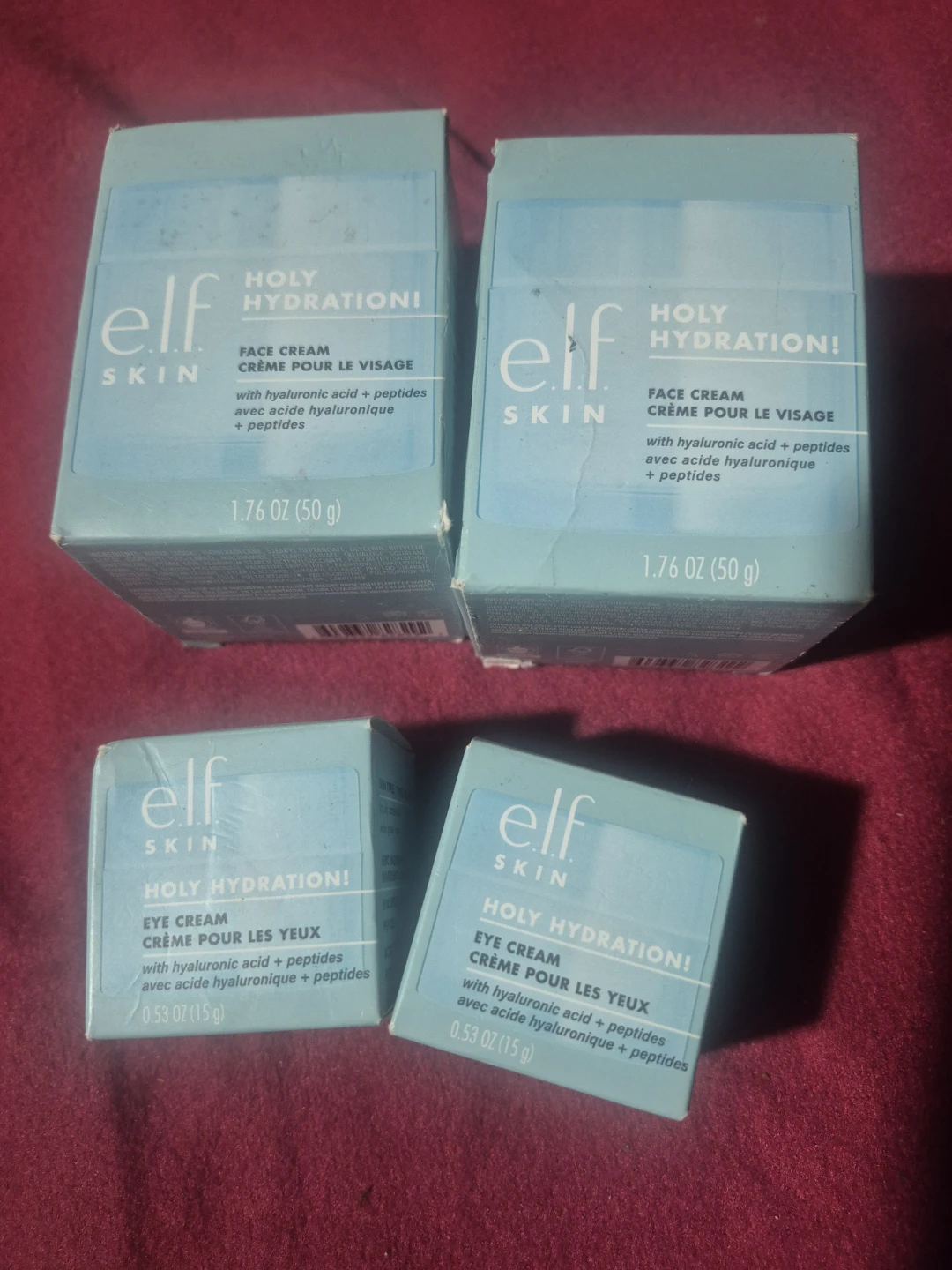 Elf Skin Holy Hydration Face & Eye Cream Bundle